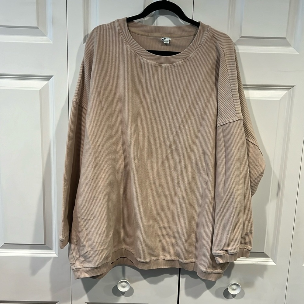 Aerie Ribbed Sweatshirt